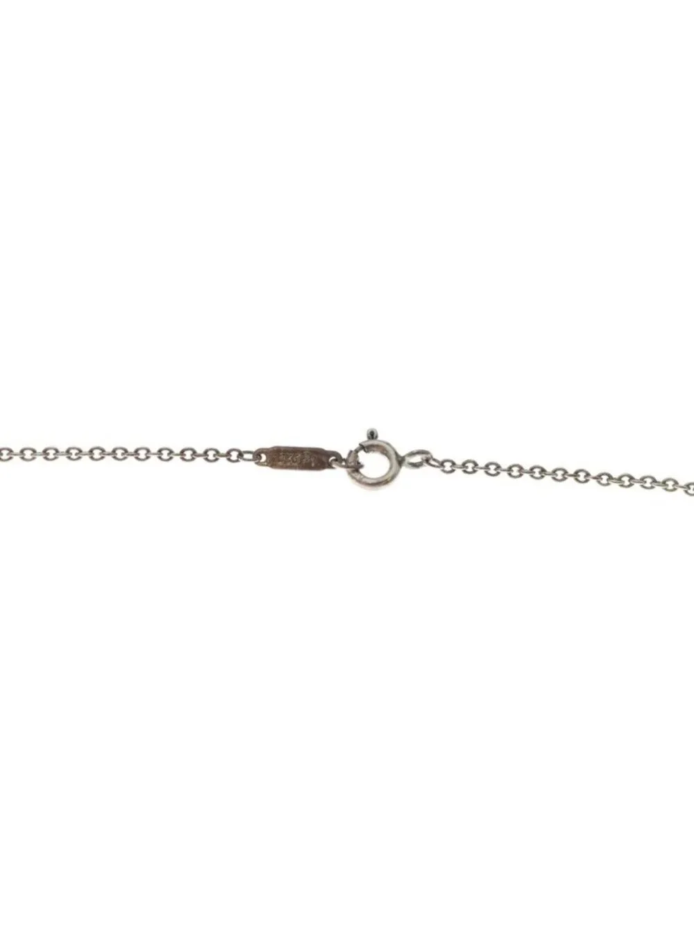 Tiffany & Co Return to Devil Heart Tag Necklace Silver